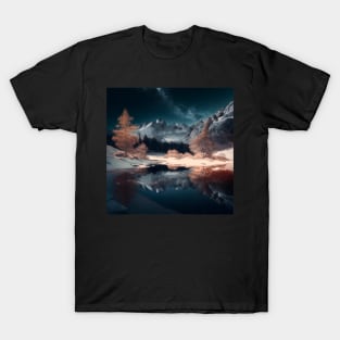 Mystical Winter Night T-Shirt